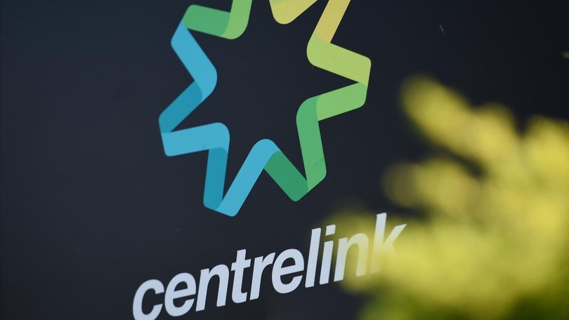 Centrelink logo, representing management of official documents.